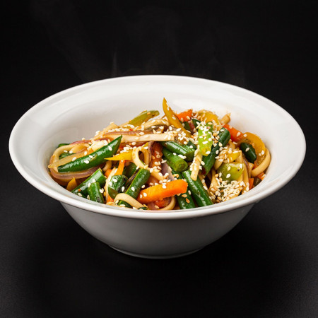 Удон с овощами 