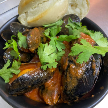 Мидии в створках Чили 